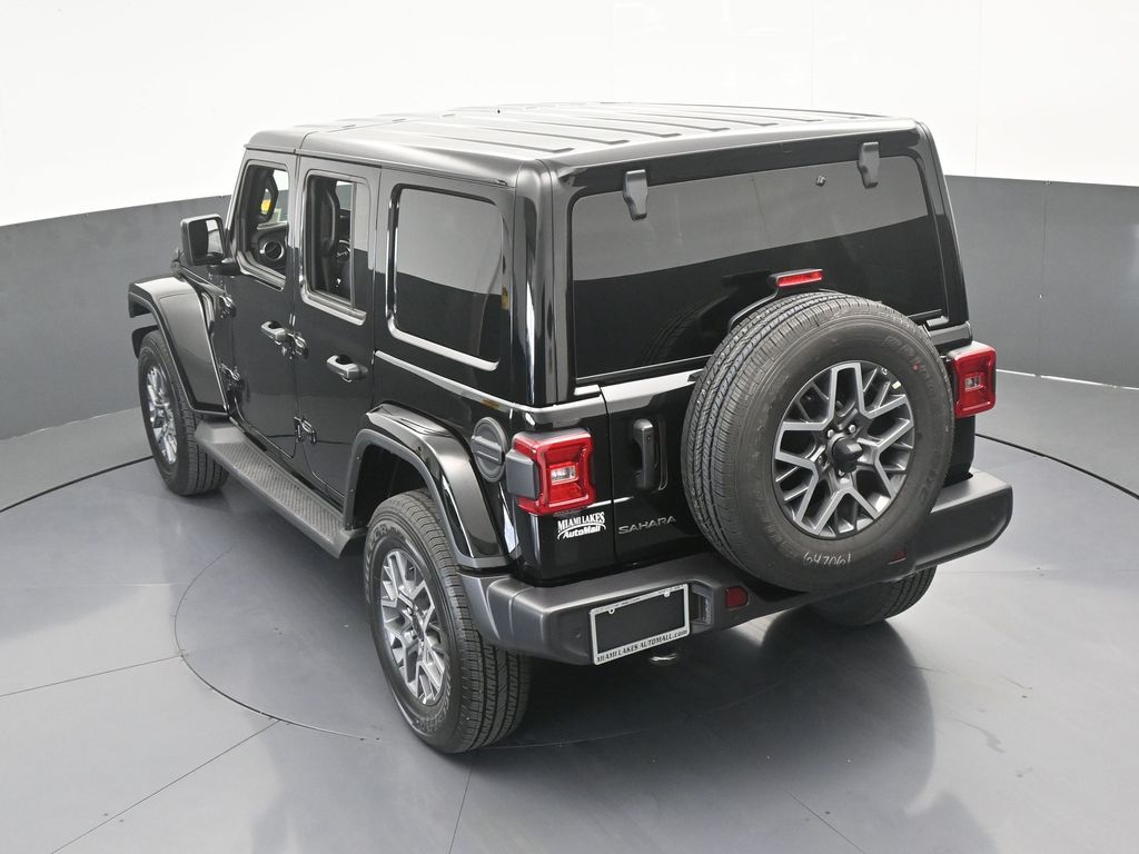 New 2025 Black Clearcoat Jeep Sahara image 49