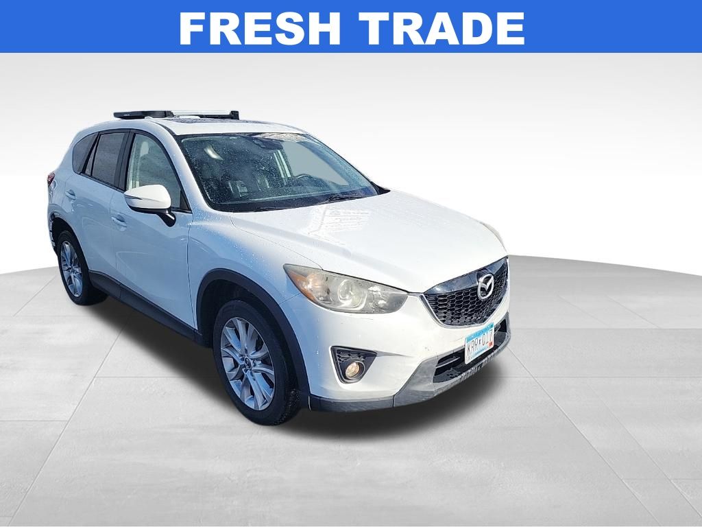 Crystal White Pearl Mica 2015 Mazda CX-5 Grand Touring AWD SUV / Crossover All-Wheel Drive 6-Speed Automatic