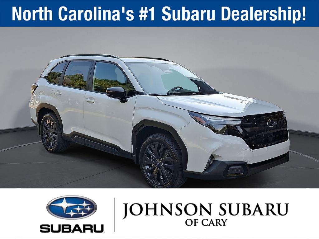 Crystal White Pearl 2026 Subaru Forester SUV / Crossover All-Wheel Drive Continuously Variable Transmission