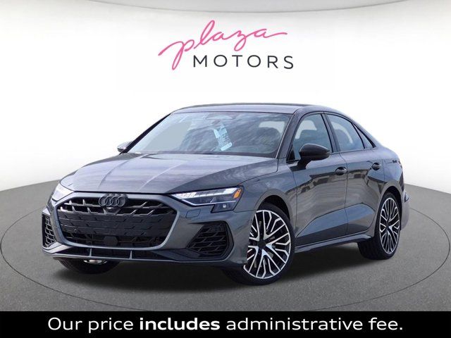 Daytona Gray Pearl Effect 2026 Audi S3 2.0T quattro Premium Sedan All-Wheel Drive 7-Speed Automatic