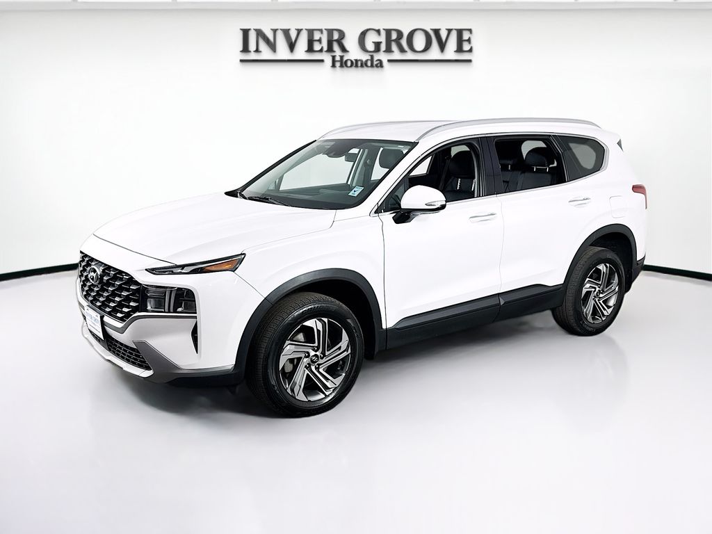 Serenity White Pearl 2023 Hyundai Santa Fe SUV / Crossover All-Wheel Drive 8-Speed Automatic