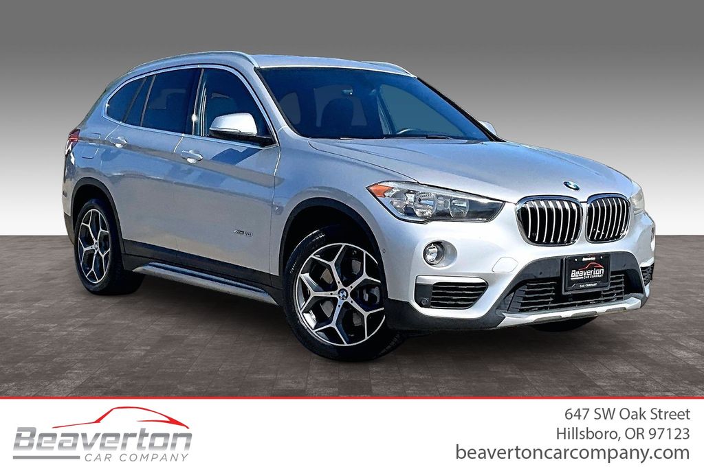 Glacier Silver Metallic 2018 BMW X1 SUV / Crossover All-Wheel Drive 8-Speed Automatic