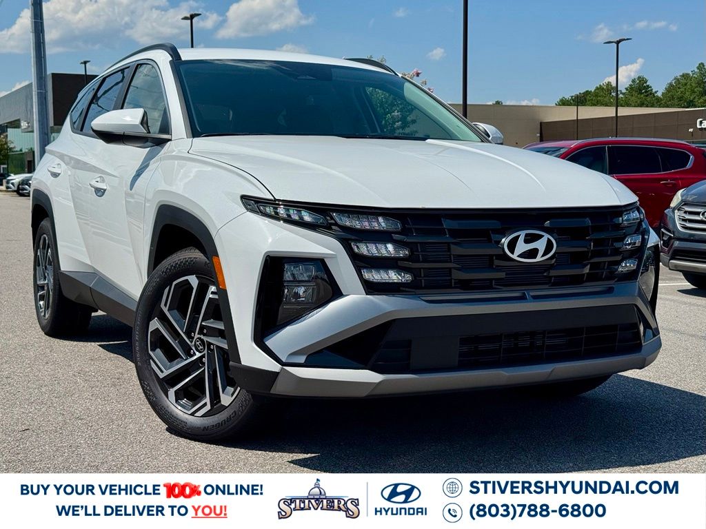 White Pearl 2026 Hyundai Tucson SUV / Crossover Front-Wheel Drive 8-Speed Automatic