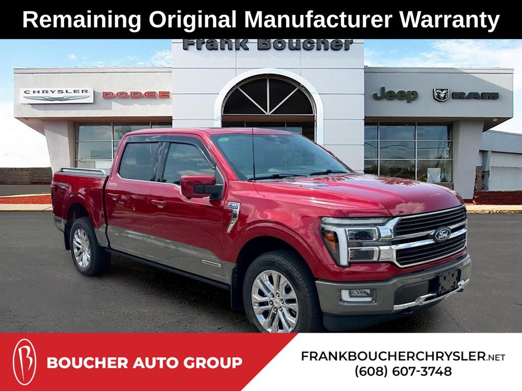 Rapid Red Metallic TC 2025 Ford F-150 Pickup Truck Four-Wheel Drive Automatic