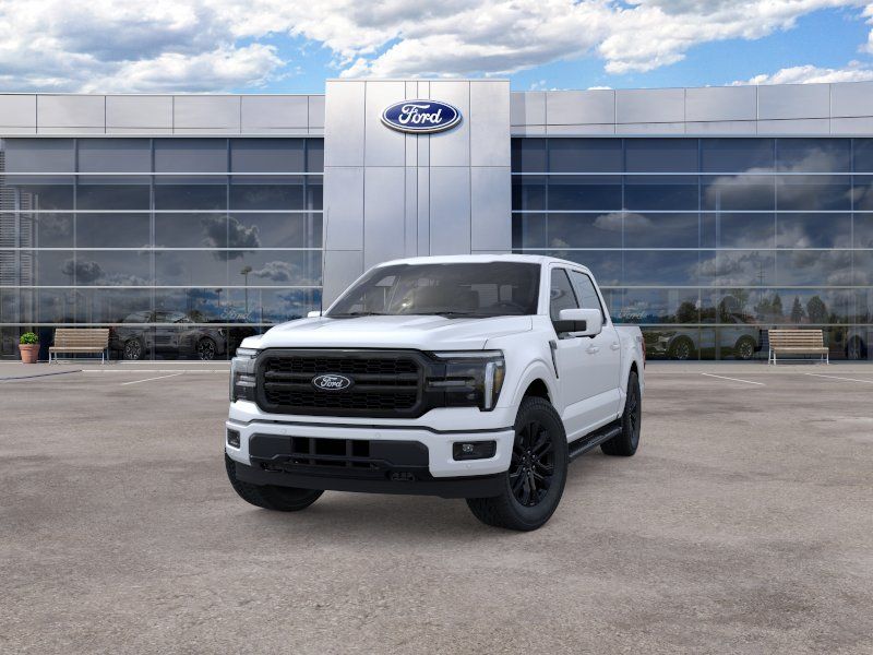 New 2026 Star White Metallic Tri-Coat Ford Lariat® image 2