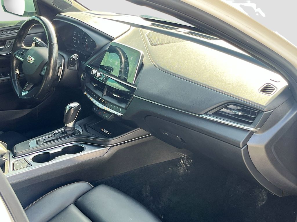 2022 Cadillac CT4 Sport White at Shottenkirk Kia Fort Bend