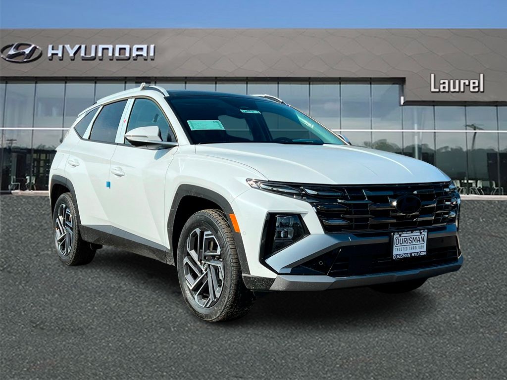 White Pearl 2026 Hyundai Tucson Hybrid Plug-In Limited AWD SUV / Crossover All-Wheel Drive 6-Speed Automatic