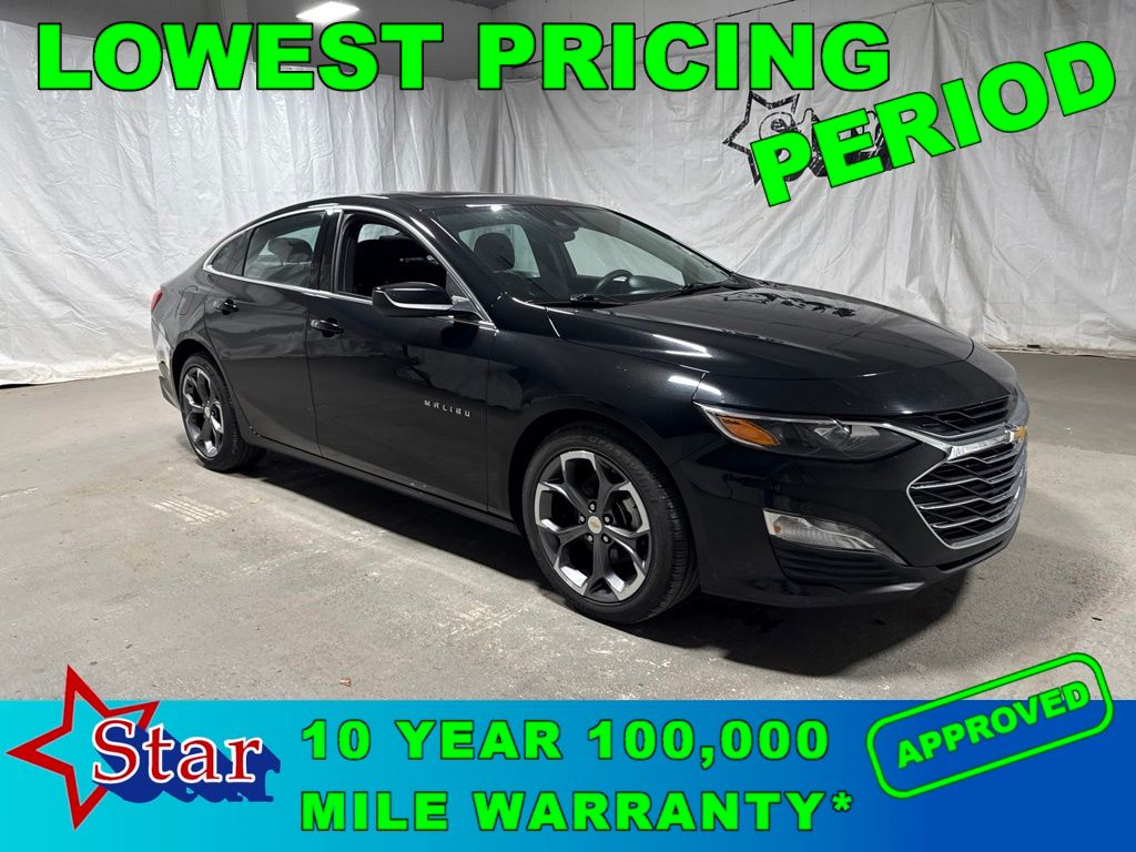 Black Metallic 2024 Chevrolet Malibu Sedan Front-Wheel Drive Continuously Variable Transmission
