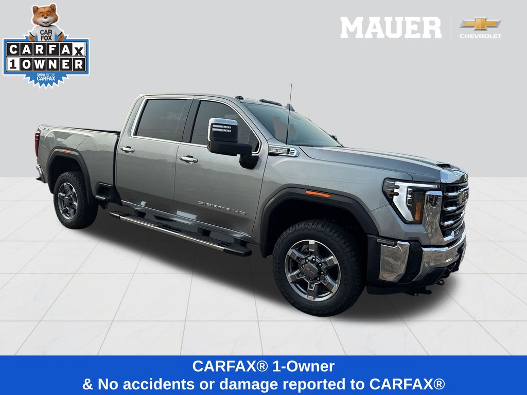 Sterling Metallic 2025 GMC Sierra 3500HD Pickup Truck Four-Wheel Drive Automatic
