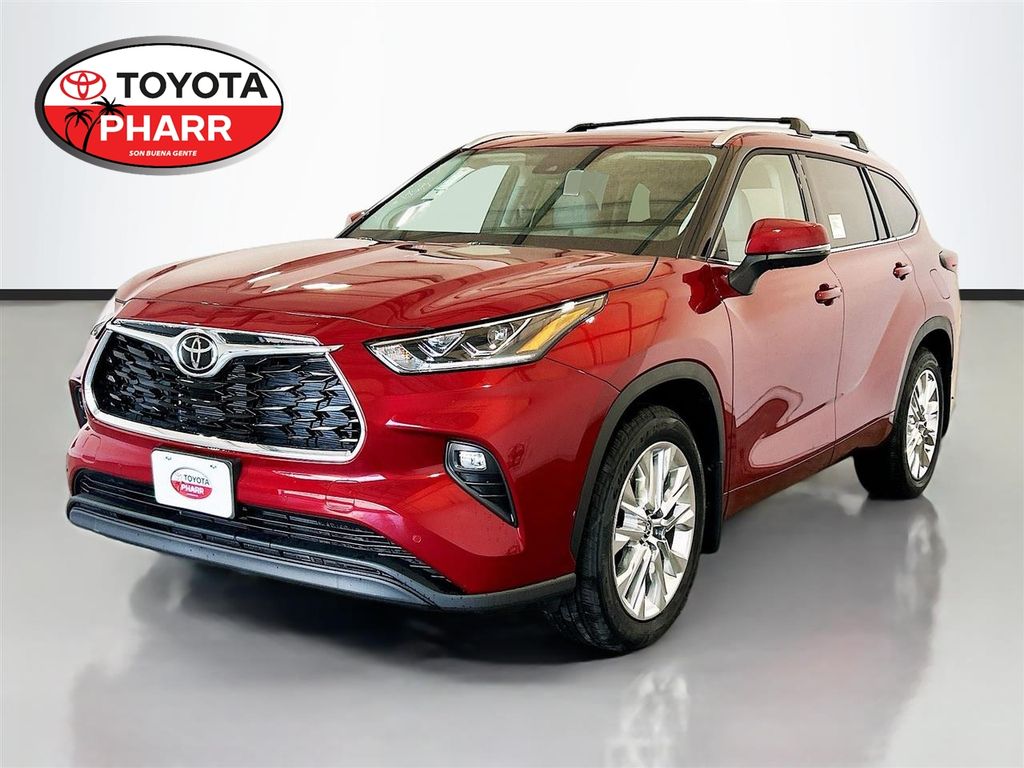 Red (Ruby Flare Pearl) 2026 Toyota Highlander SUV / Crossover All-Wheel Drive 8-Speed Automatic