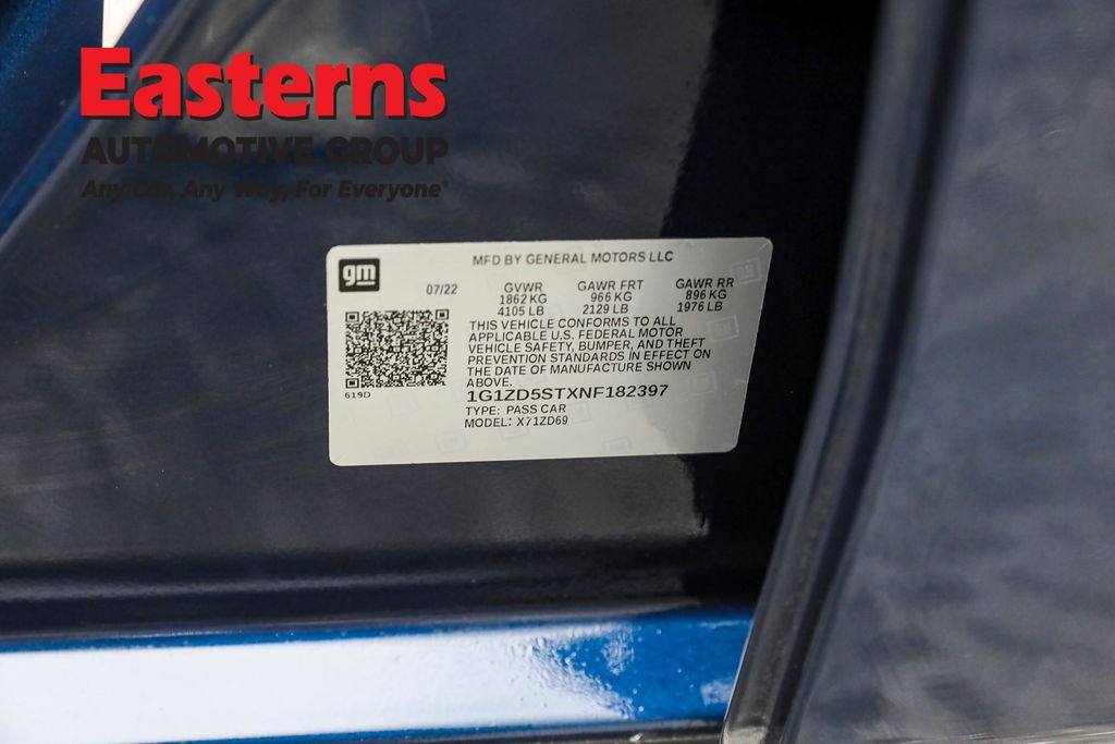 Used 2022 Blue Chevrolet LT image 33