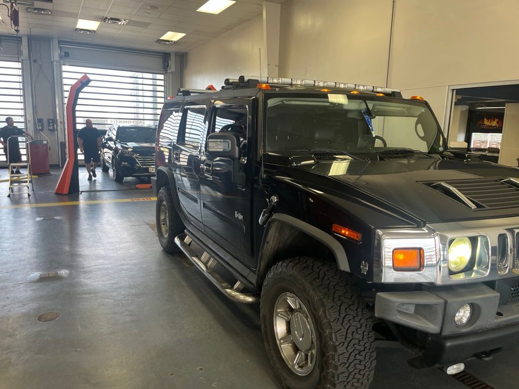 Black 2006 Hummer H2 SUV / Crossover Four-Wheel Drive 4-Speed Automatic Overdrive