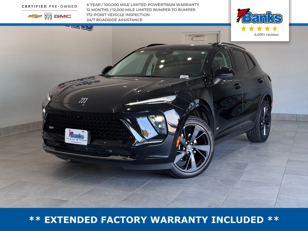 Black (Ebony Twilight Metallic) 2025 Buick Envision Sport Touring AWD SUV / Crossover All-Wheel Drive 9-Speed Automatic