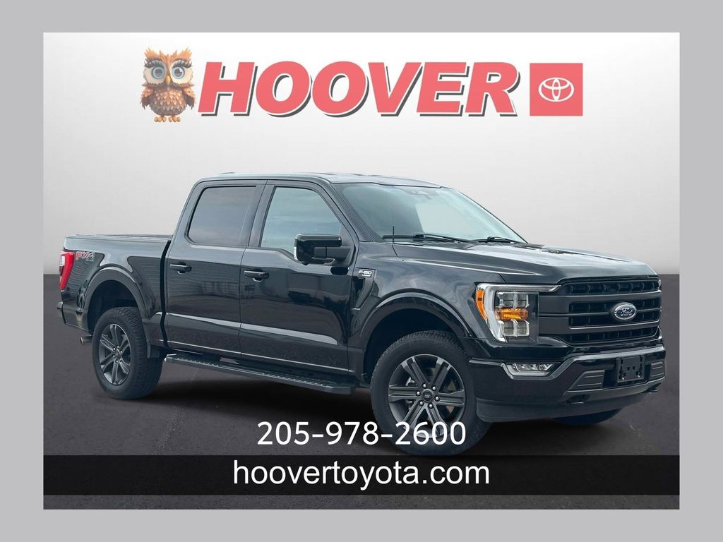 Black Metallic 2023 Ford F-150 Pickup Truck Four-Wheel Drive Automatic