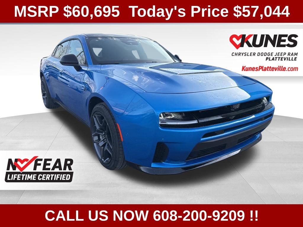 Bludicrous 2026 Dodge Charger R/T Sedan AWD Sedan All-Wheel Drive 8-Speed Automatic