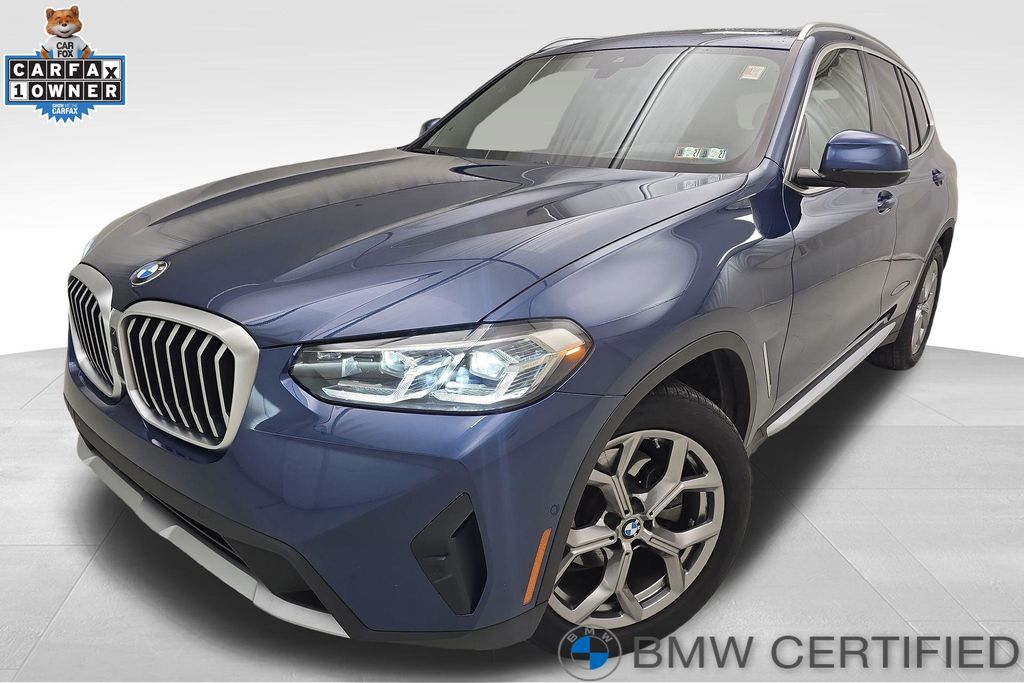 Phytonic Blue Metallic 2023 BMW X3 SUV / Crossover All-Wheel Drive 8-Speed Automatic
