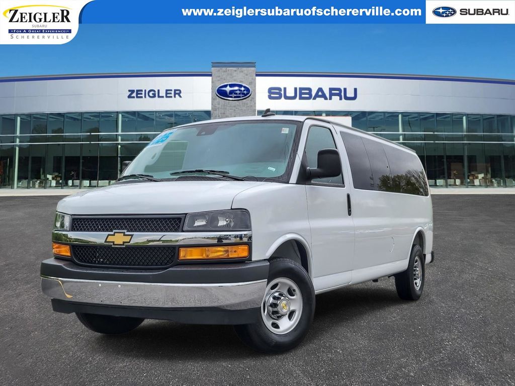 Summit White 2025 Chevrolet Express Van Rear-Wheel Drive 