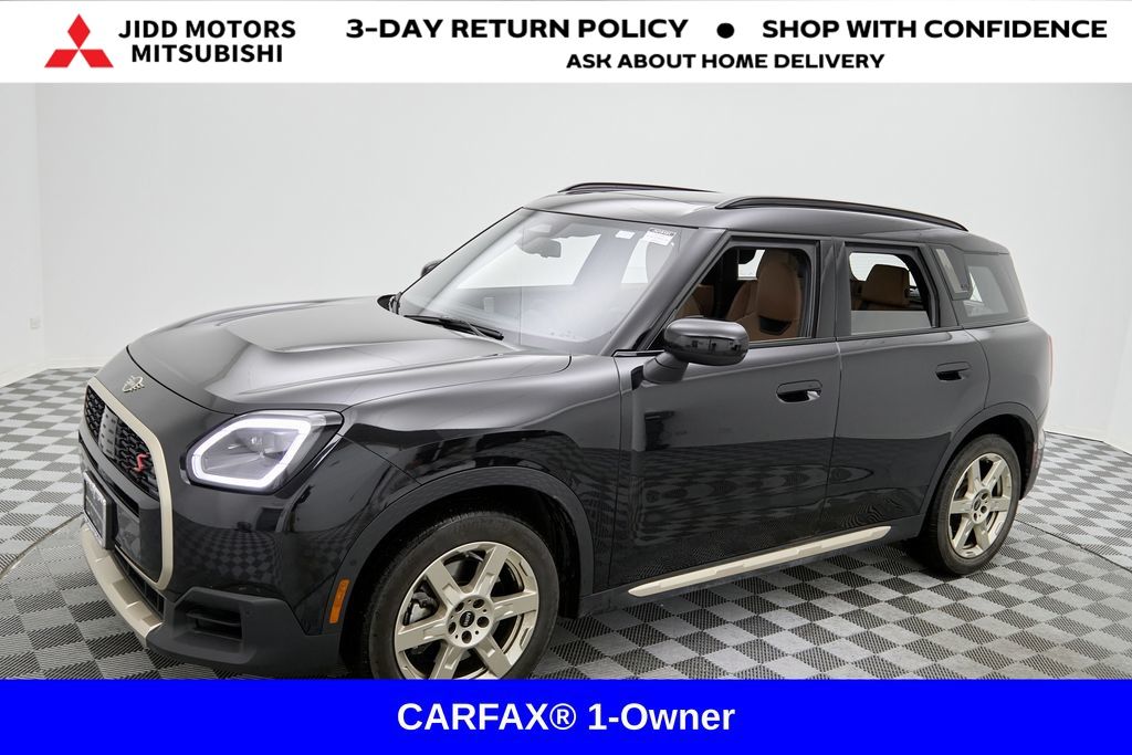 Black 2025 MINI Countryman Cooper S ALL4 SUV / Crossover All-Wheel Drive 7-Speed Automatic