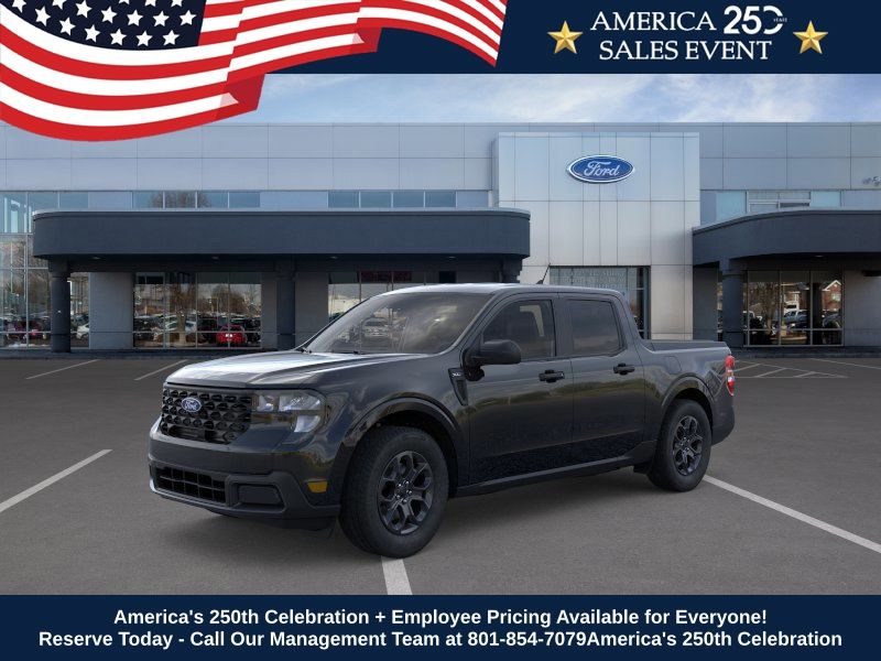 Shadow Black 2026 Ford Maverick Pickup Truck All-Wheel Drive Continuously Variable Transmission