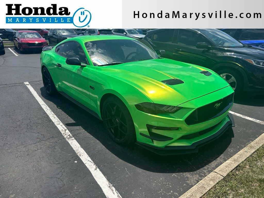 Velocity Blue Metallic 2020 Ford Mustang Coupe Rear-Wheel Drive Automatic