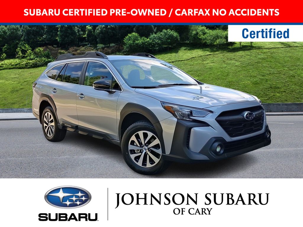 Ice Silver Metallic 2025 Subaru Outback Premium AWD SUV / Crossover All-Wheel Drive Continuously Variable Transmission