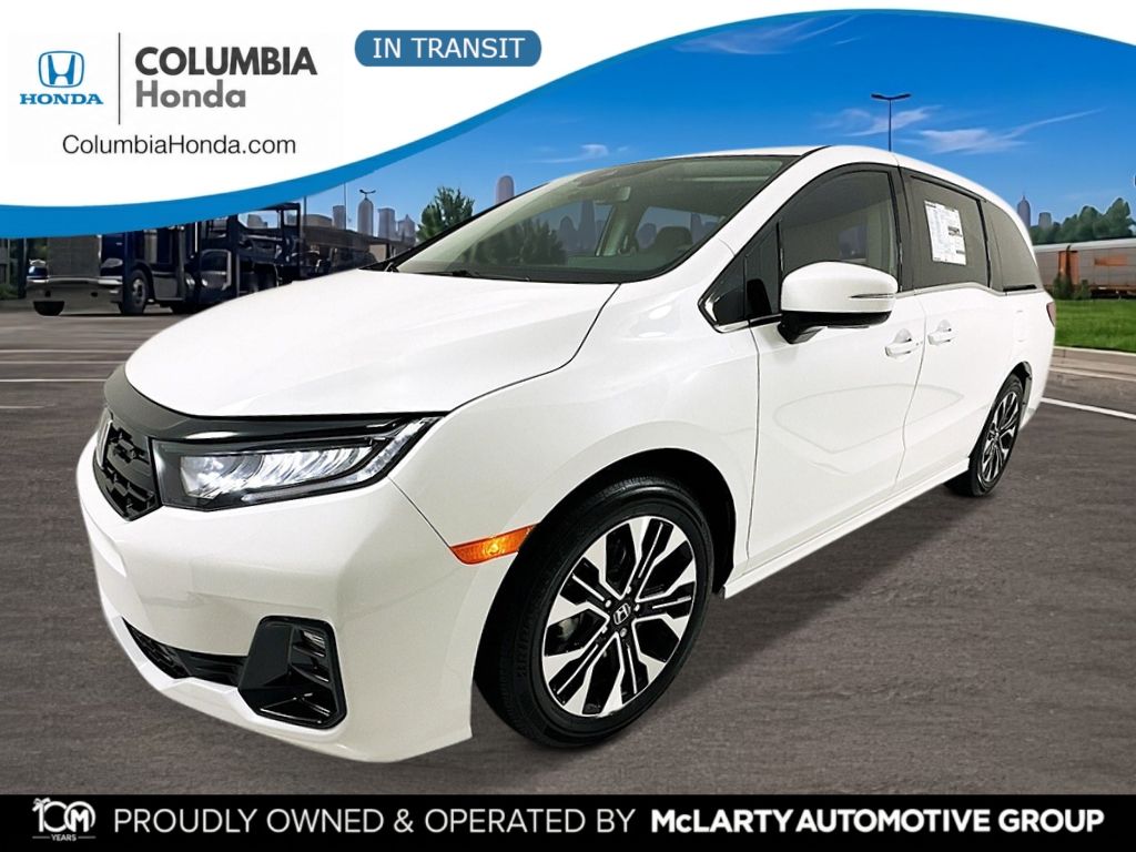 Platinum White Pearl 2026 Honda Odyssey Minivan Front-Wheel Drive Automatic