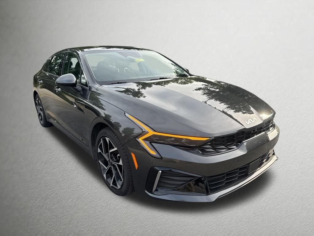 Interstellar Gray 2025 Kia K5 Sedan Front-Wheel Drive 8-Speed Automatic