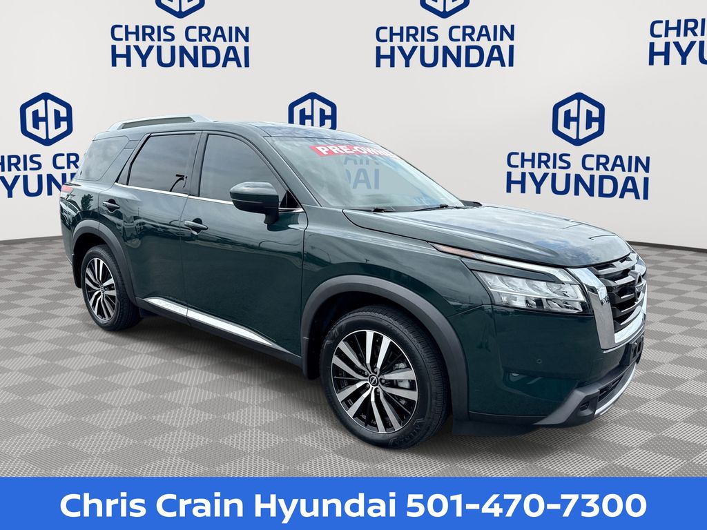 Green Pearl 2024 Nissan Pathfinder Platinum FWD SUV / Crossover Front-Wheel Drive 9-Speed Automatic