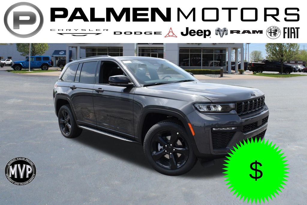 Baltic Gray Metallic Clearcoat 2026 Jeep Grand Cherokee SUV / Crossover Four-Wheel Drive 8-Speed Automatic