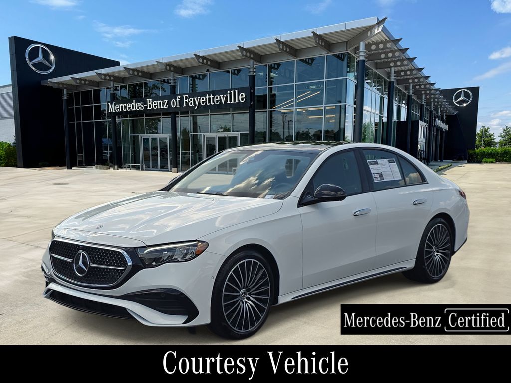 Polar White 2026 Mercedes-Benz E-Class Sedan Rear-Wheel Drive 9-Speed Automatic