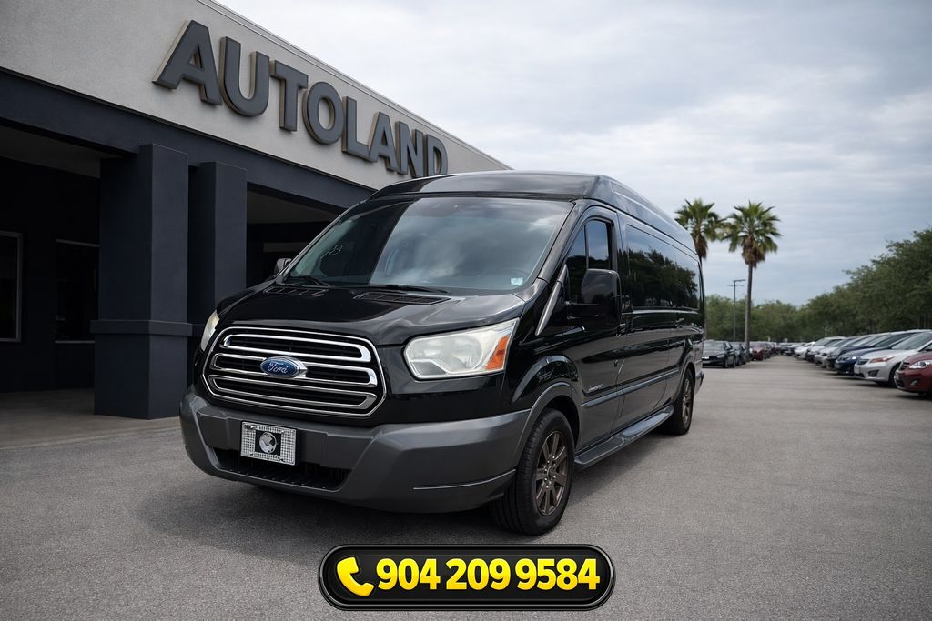 Shadow Black 2017 Ford Transit Cargo 150 3dr LWB Low Roof Cargo Van with 60/40 Passenger Side Doors Van Rear-Wheel Drive 6-Speed Automatic Overdrive