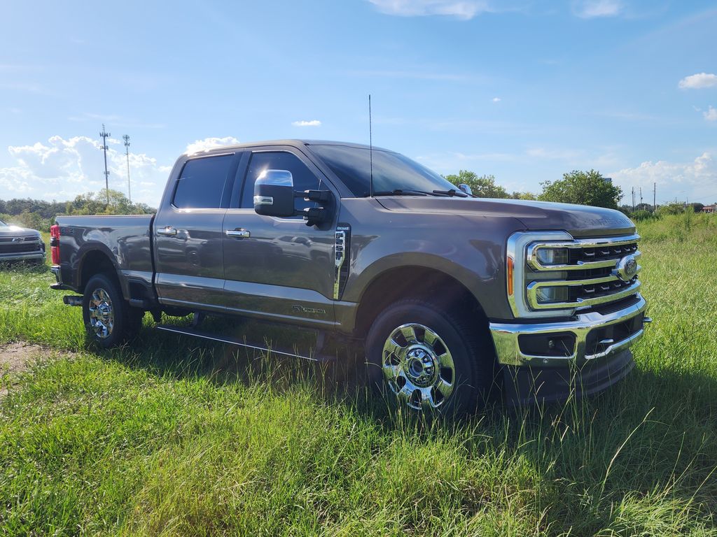 Stone Gray Metallic 2023 Ford F-250 Super Duty Pickup Truck Four-Wheel Drive Automatic