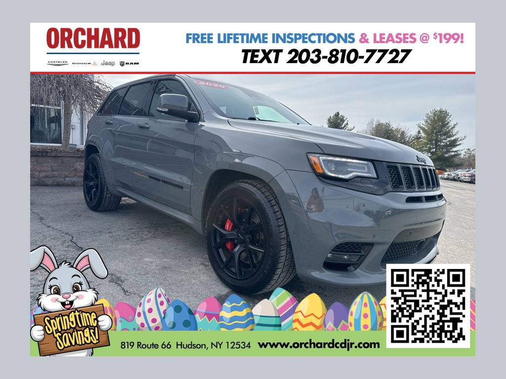 Sting-Gray Clearcoat 2020 Jeep Grand Cherokee SRT 4WD SUV / Crossover Four-Wheel Drive 8-Speed Automatic
