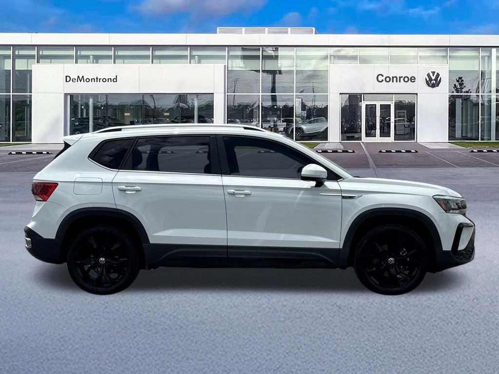 2023 Volkswagen Taos 1.5T SE White at DeMontrond Automotive Group