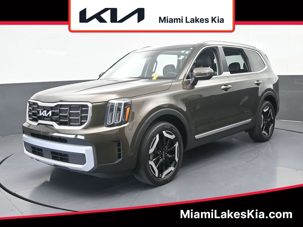 Dark Moss 2024 Kia Telluride SUV / Crossover Front-Wheel Drive 8-Speed Automatic