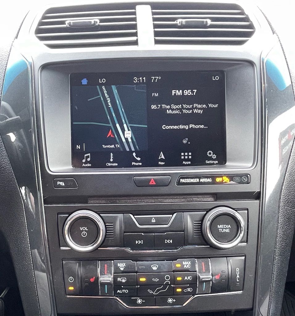 2017 Ford Explorer XLT White at Cook Ford