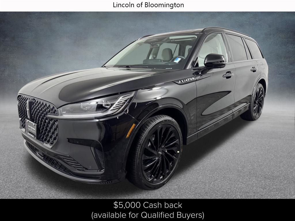 Infinite Black Metallic Clearcoat 2026 Lincoln Aviator SUV / Crossover All-Wheel Drive Automatic