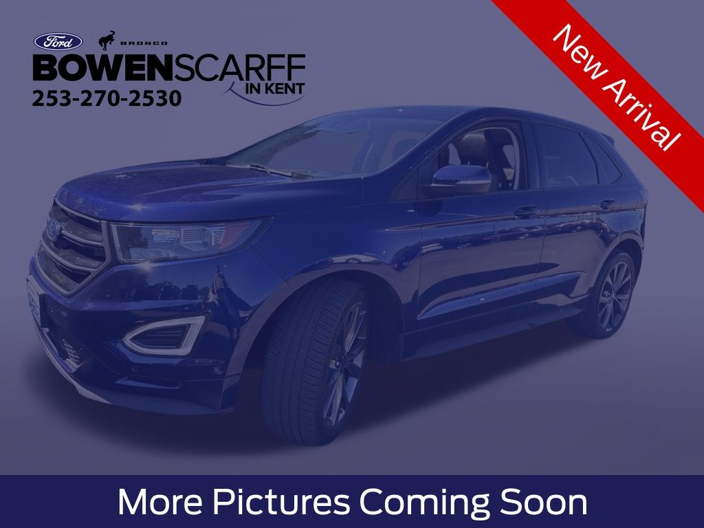 Kona Blue Metallic 2016 Ford Edge SUV / Crossover All-Wheel Drive 6-Speed Automatic