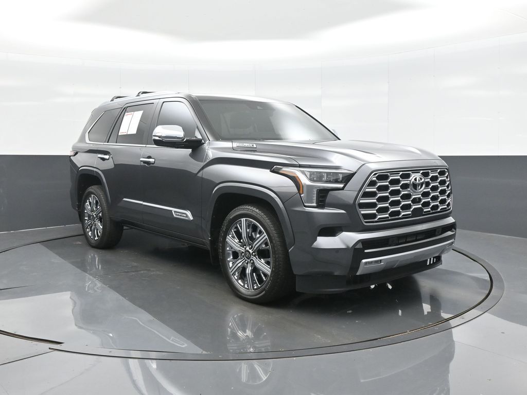 Magnetic Gray Metallic 2026 Toyota Sequoia SUV / Crossover Four-Wheel Drive Automatic