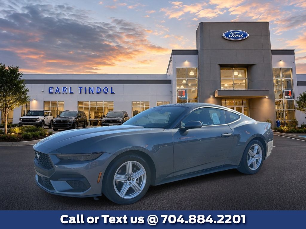 Carbonized Gray Metallic 2026 Ford Mustang Coupe Rear-Wheel Drive Automatic