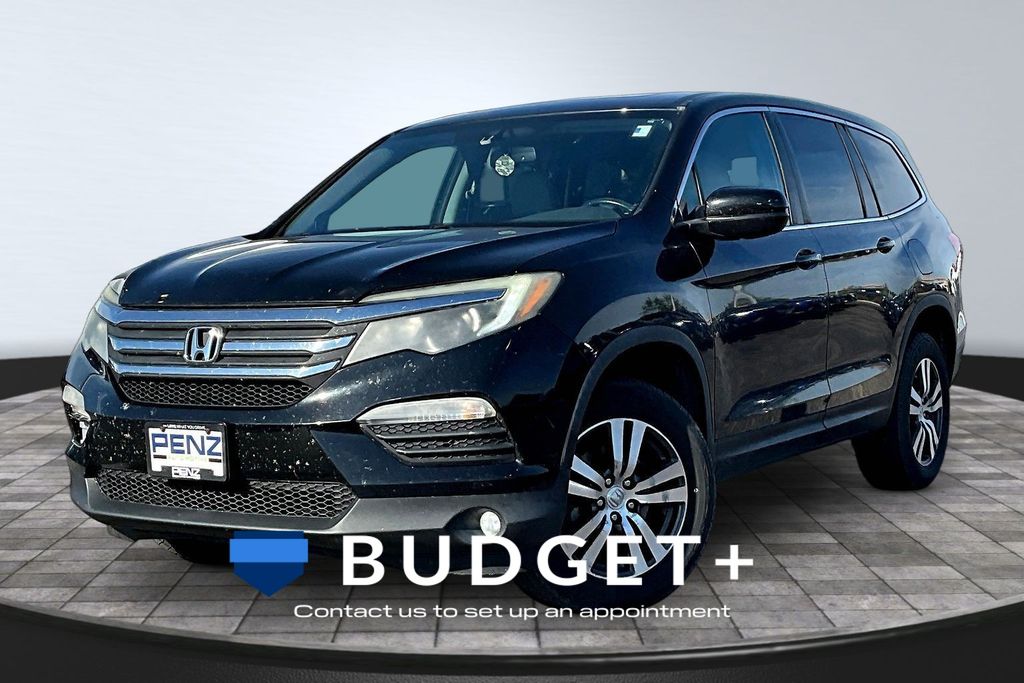 Crystal Black Pearl 2016 Honda Pilot SUV / Crossover All-Wheel Drive 6-Speed Automatic