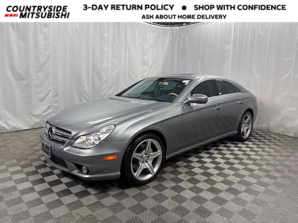 Gray 2010 Mercedes-Benz CLS 550 Sedan Rear-Wheel Drive 7-Speed Automatic