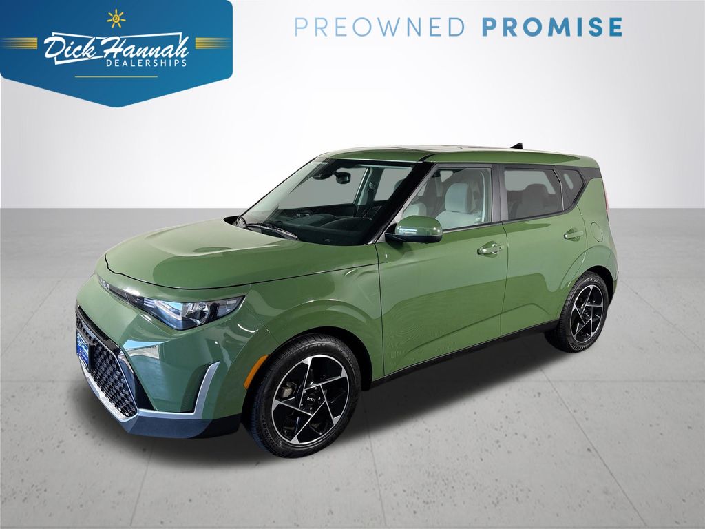 Undercover Green 2023 Kia Soul SUV / Crossover Front-Wheel Drive Continuously Variable Transmission