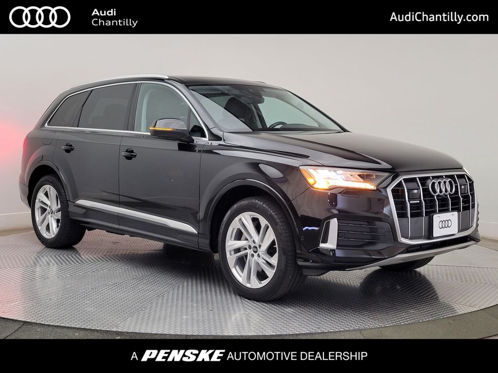 Black Metallic 2023 Audi Q7 SUV / Crossover All-Wheel Drive 8-Speed Automatic