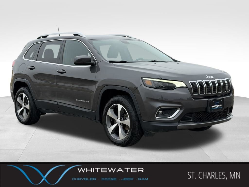 Gray (Granite Crystal Metallic Clearcoat) 2020 Jeep Cherokee Limited 4WD SUV / Crossover Four-Wheel Drive 9-Speed Automatic