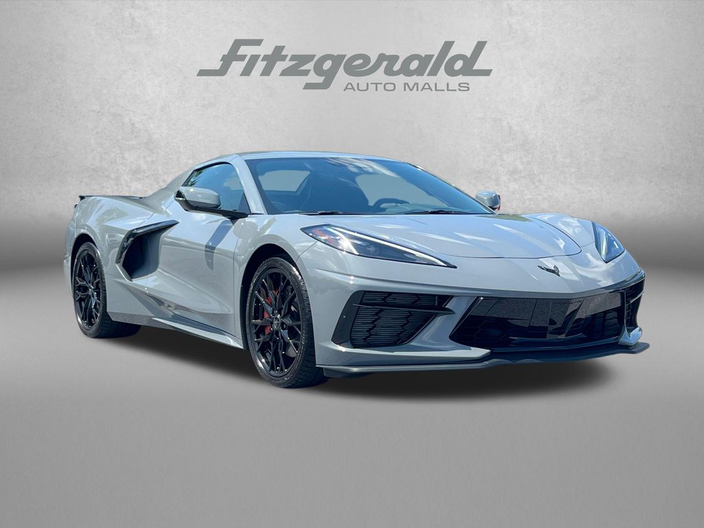 Sea Wolf Gray Tricoat 2025 Chevrolet Corvette Convertible Rear-Wheel Drive 8-Speed Dual Clutch