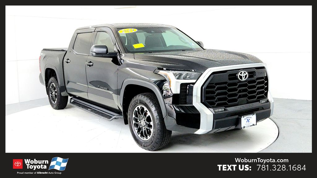 Midnight Black Metallic 2024 Toyota Tundra Pickup Truck Four-Wheel Drive Automatic