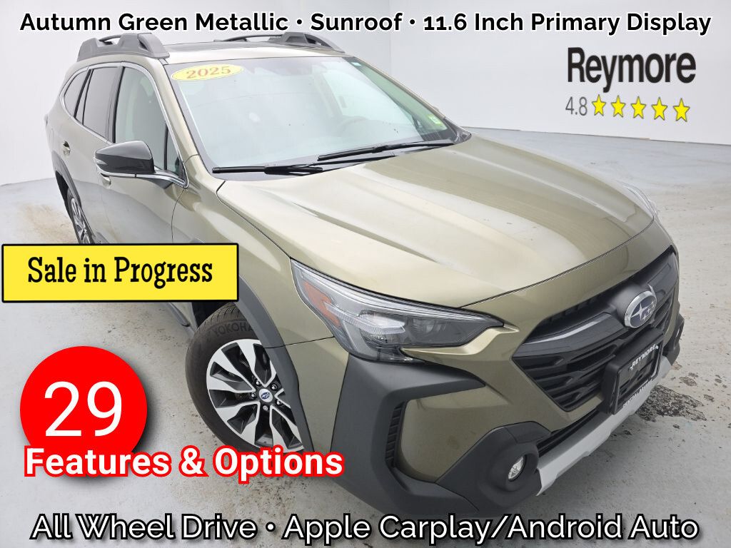 Autumn Green Metallic 2025 Subaru Outback Limited AWD SUV / Crossover All-Wheel Drive Continuously Variable Transmission