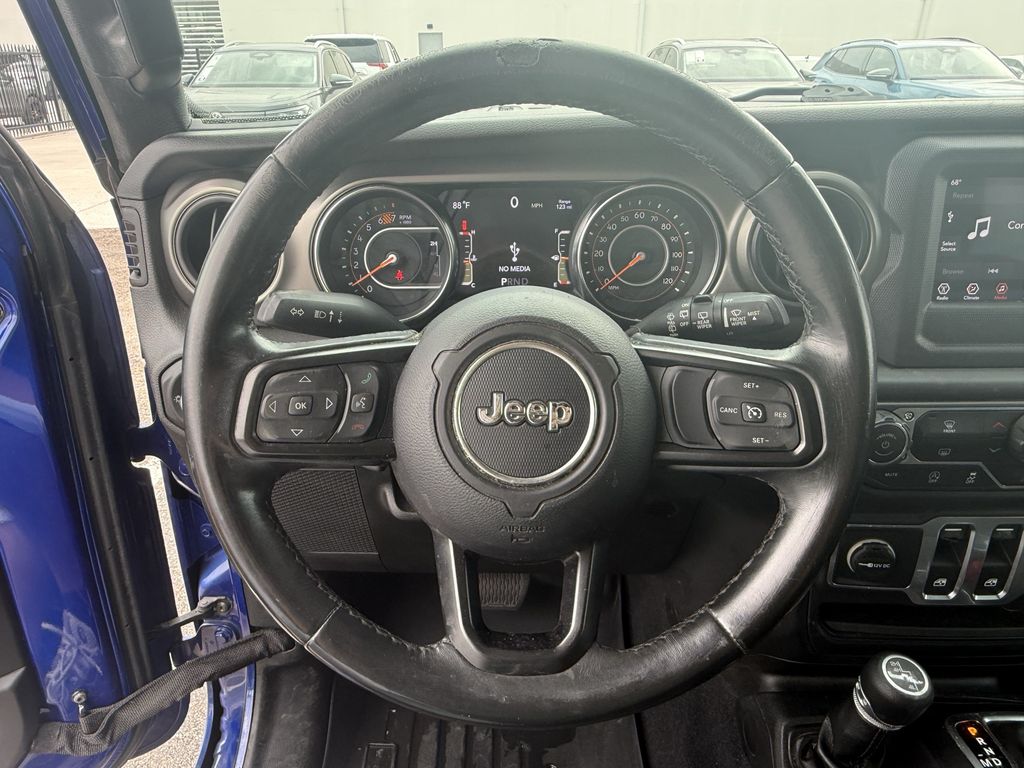 2018 Jeep Wrangler Sport S Blue at DeMontrond Ford