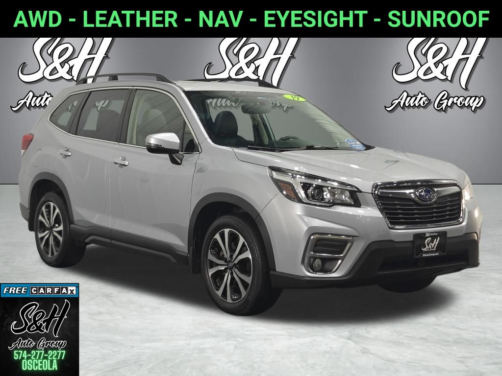Ice Silver Metallic 2019 Subaru Forester SUV / Crossover All-Wheel Drive Continuously Variable Transmission